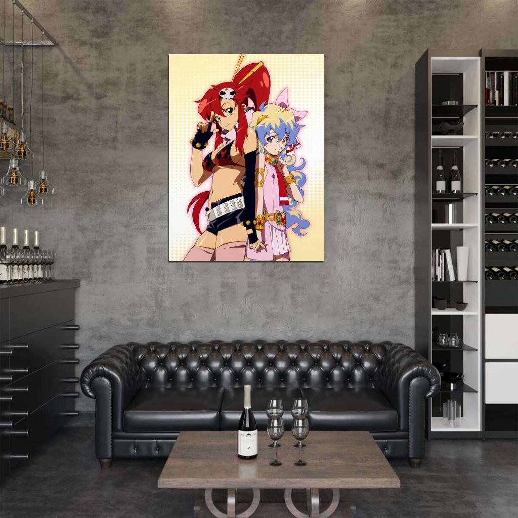 Gurren Lagann Nia Teppelin Anime Manga Art Wall Art Print Poster