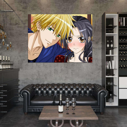 Kaichou Wa Maid Sama Misaki Ayuzawa Takumi Usui Anime Manga Art Wall Art Print Poster