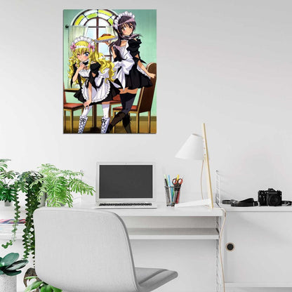 Kaichou Wa Maid-Sama Misaki Ayuzawa Aoi Hyoudou Anime Manga Art Wall Art Print Poster