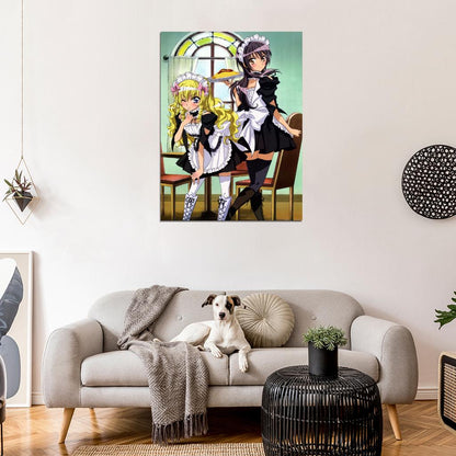 Kaichou Wa Maid-Sama Misaki Ayuzawa Aoi Hyoudou Anime Manga Art Wall Art Print Poster