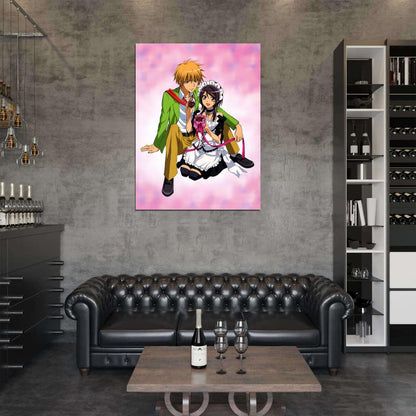 Kaichou Wa Maid-Sama! Takumi Usui Misaki Ayuzawa Anime Manga Art Wall Art Print Poster