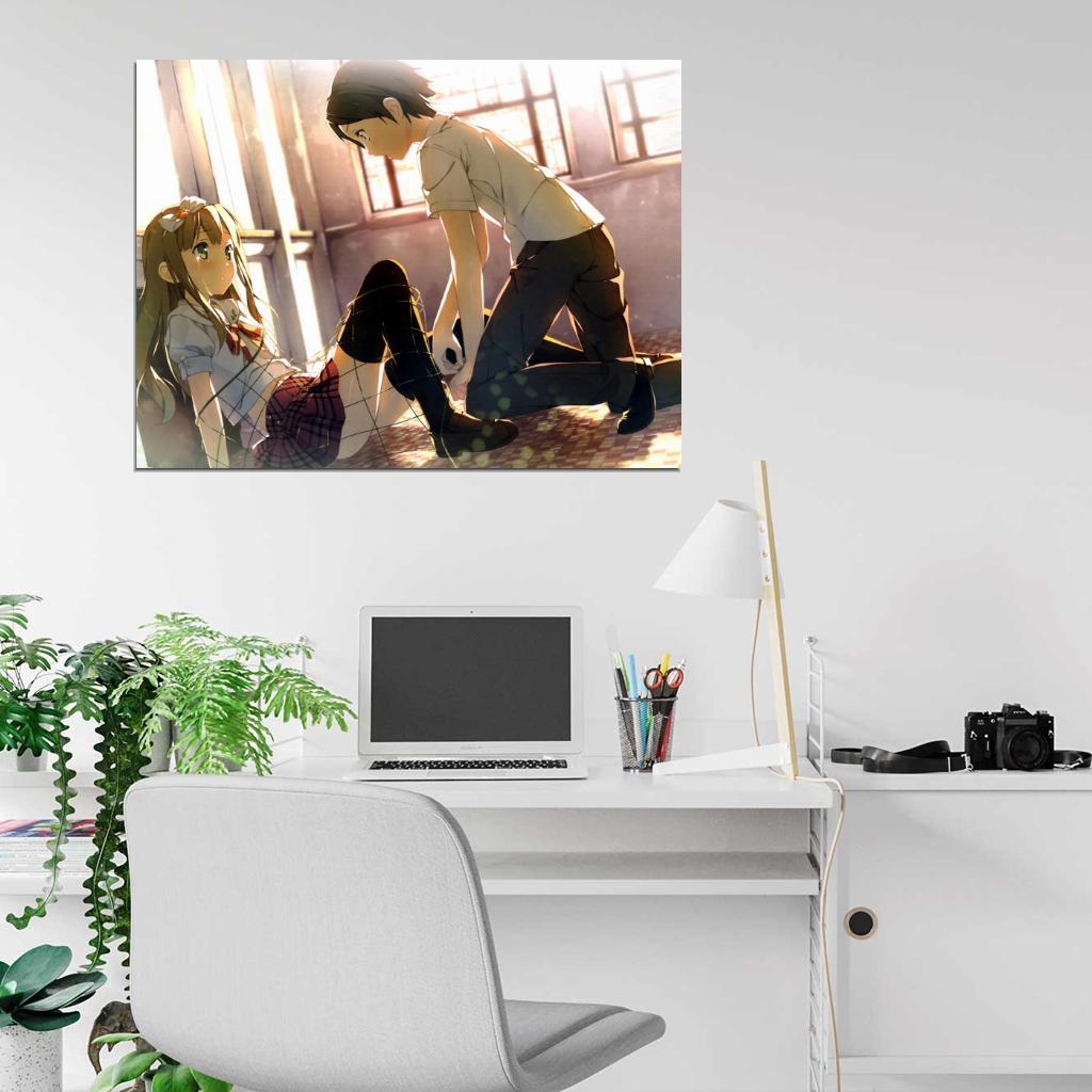 Hentai Ouji To Warawanai Neko Azusa Azuki Youto Yokodera Painting Anime Manga Art Wall Art Print Poster