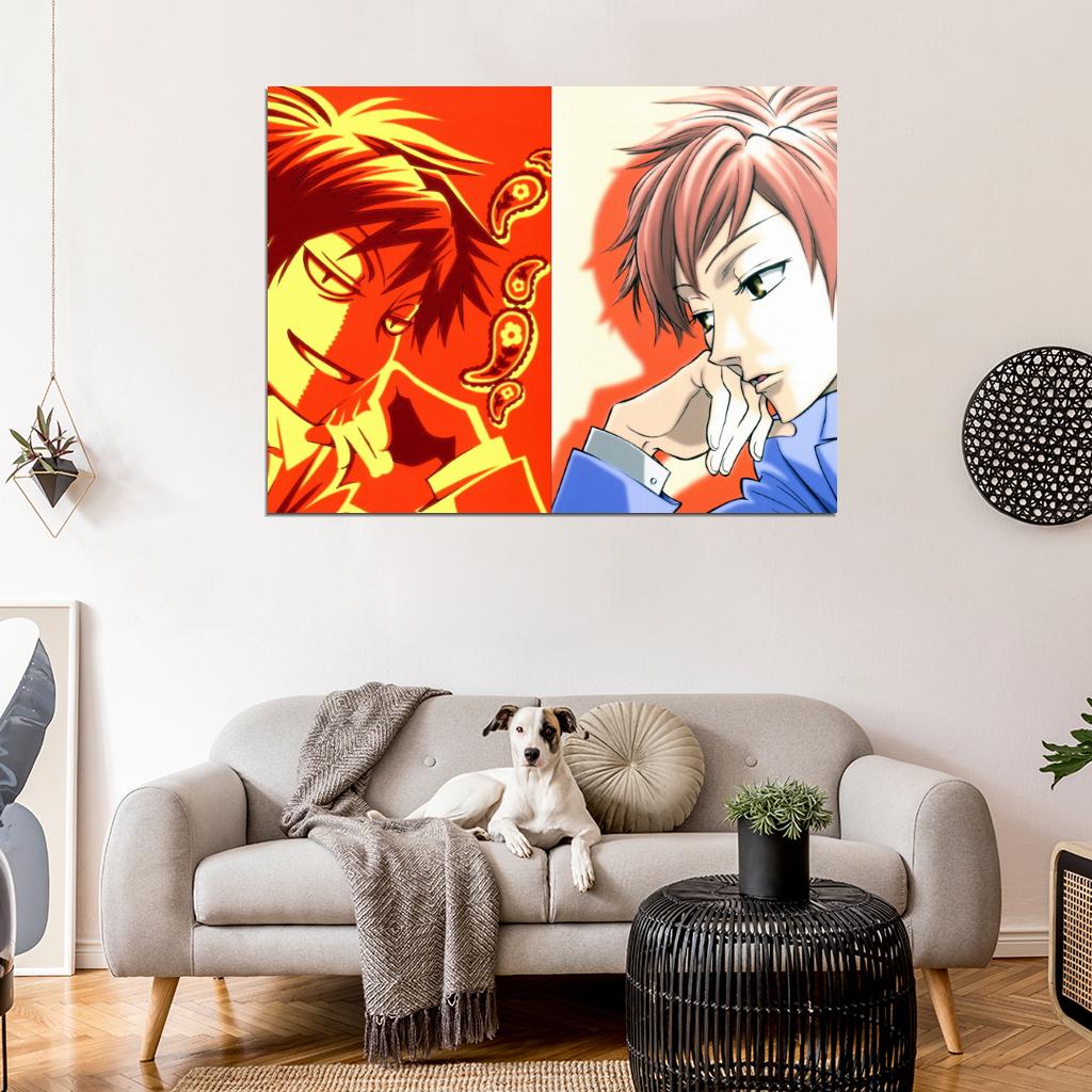 Ouran High School Host Club Kaoru Hitachiin Anime Manga Art Wall Art Print Poster