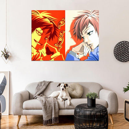 Ouran High School Host Club Kaoru Hitachiin Anime Manga Art Wall Art Print Poster
