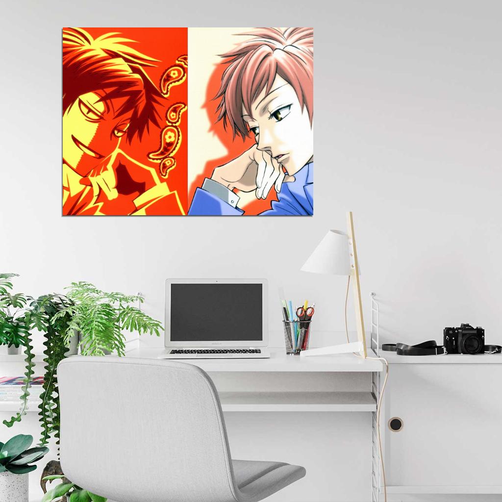 Ouran High School Host Club Kaoru Hitachiin Anime Manga Art Wall Art Print Poster