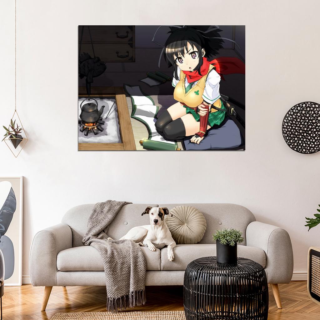 Senran Kagura Asuka Anime Manga Art Wall Art Print Poster