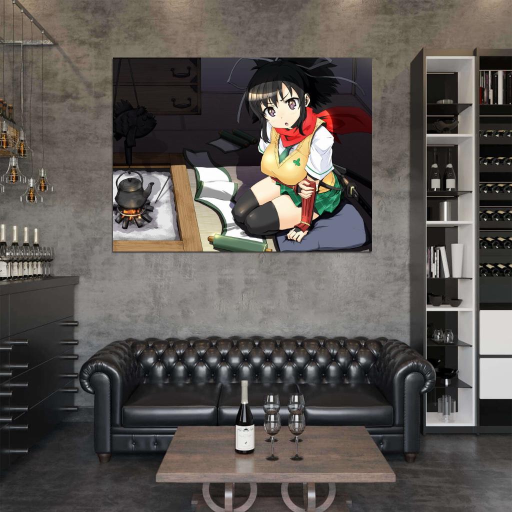 Senran Kagura Asuka Anime Manga Art Wall Art Print Poster