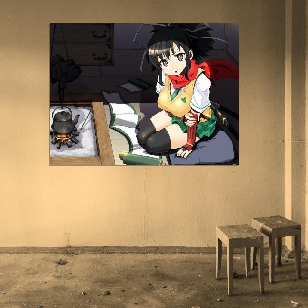 Senran Kagura Asuka Anime Manga Art Wall Art Print Poster