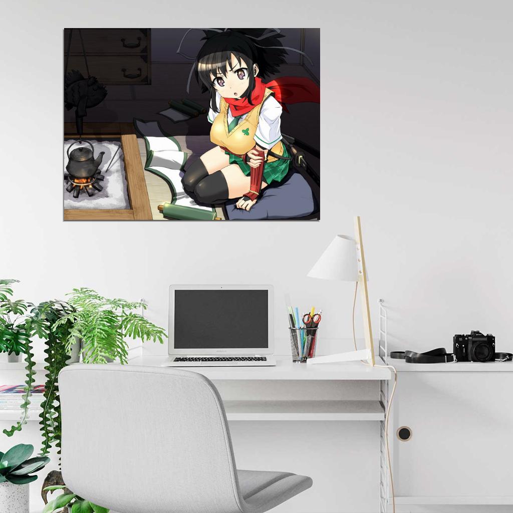 Senran Kagura Asuka Anime Manga Art Wall Art Print Poster