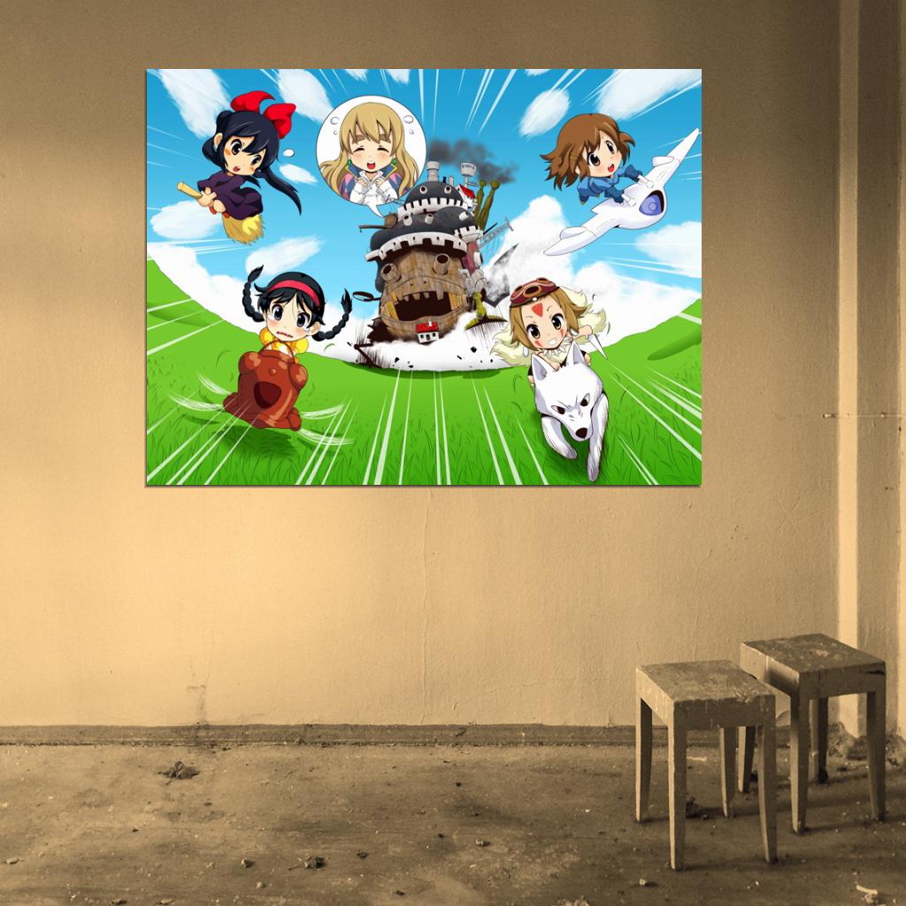 K-On! Amazing Painting Characters Anime Manga Art Wall Art Print Poster
