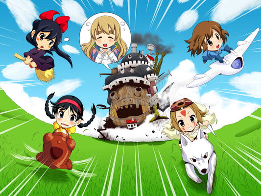 K-On! Amazing Painting Characters Anime Manga Art Wall Art Print Poster