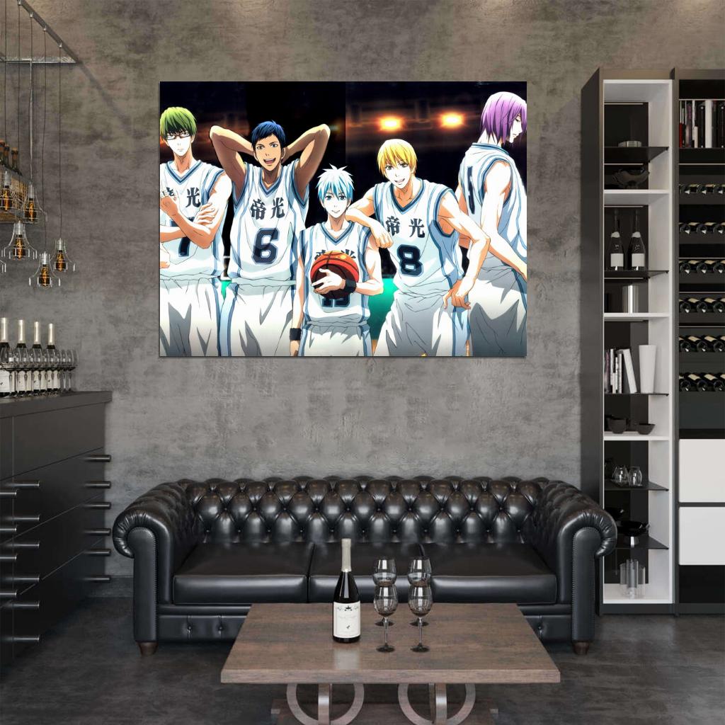 Kuroko no Basket Characters Anime Manga Art Wall Art Print Poster