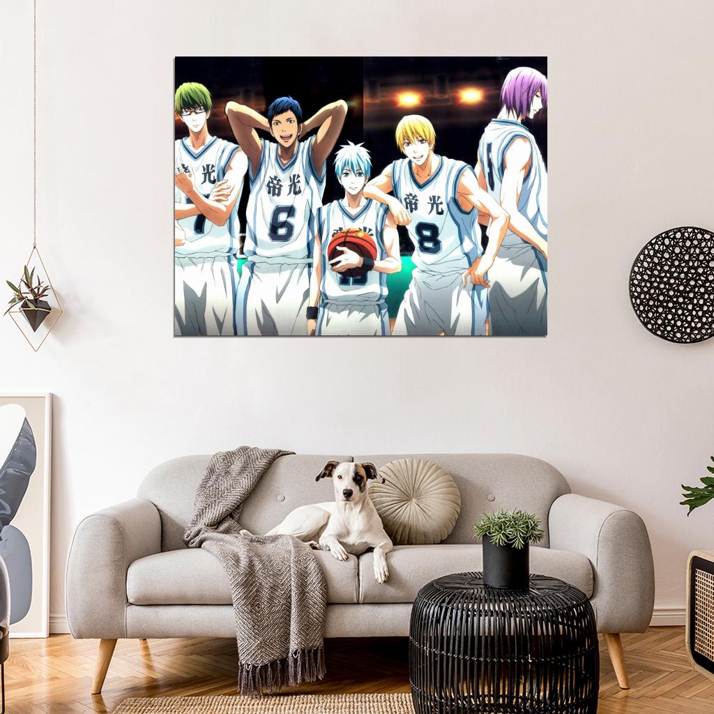 Kuroko no Basket Characters Anime Manga Art Wall Art Print Poster