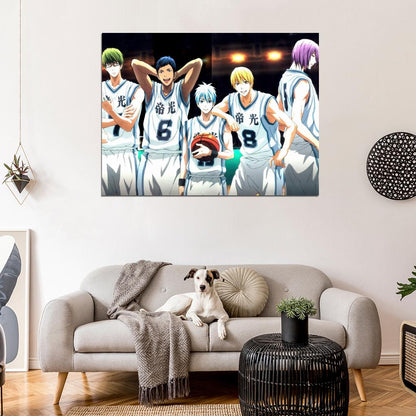 Kuroko no Basket Characters Anime Manga Art Wall Art Print Poster