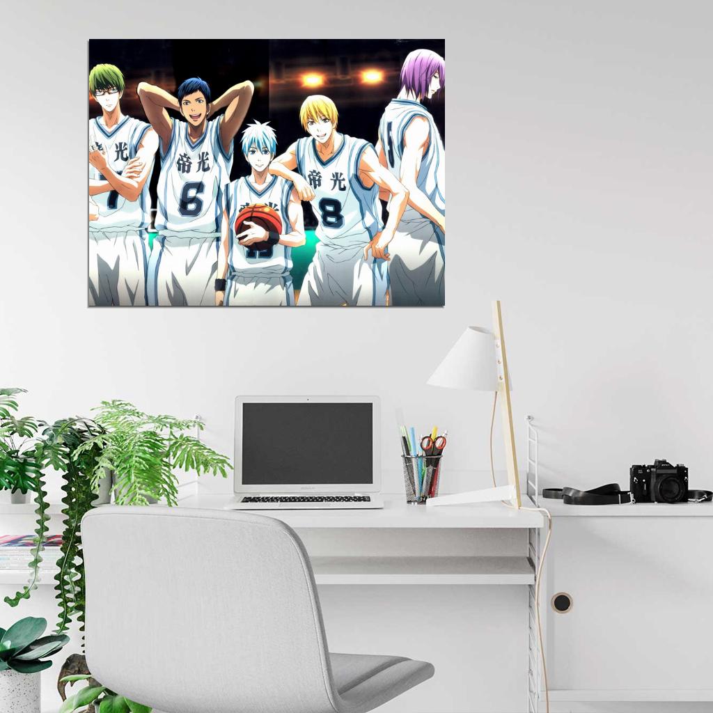 Kuroko no Basket Characters Anime Manga Art Wall Art Print Poster