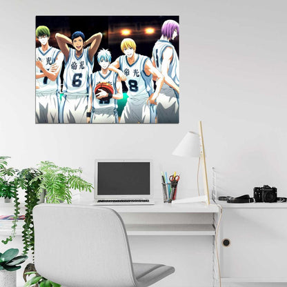 Kuroko no Basket Characters Anime Manga Art Wall Art Print Poster