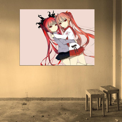 Haiyore! Nyaruko-san Anime Manga Art Wall Art Print Poster