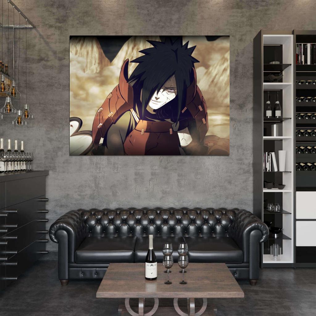 Madara Uchiha Anime Manga Art Wall Art Print Poster
