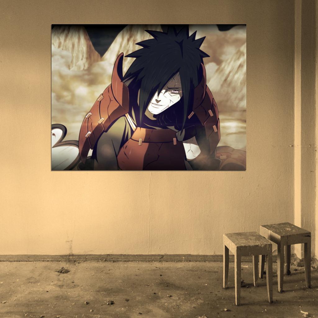 Madara Uchiha Anime Manga Art Wall Art Print Poster