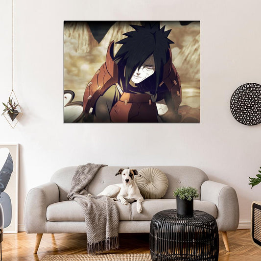Madara Uchiha Anime Manga Art Wall Art Print Poster