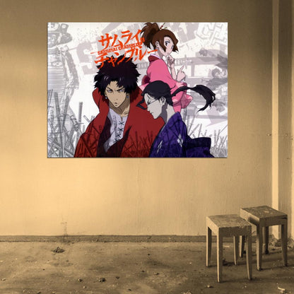 Samurai Champloo Painting Anime Manga Art Wall Art Print Poster