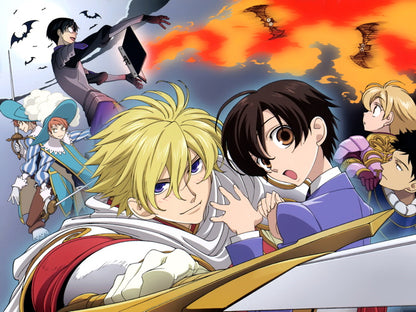 Ouran High School Host Club Anime Manga Art Wall Art Print Poster