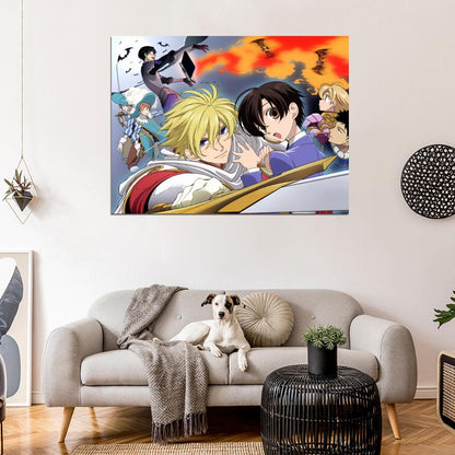 Ouran High School Host Club Anime Manga Art Wall Art Print Poster