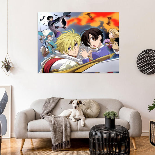 Ouran High School Host Club Anime Manga Art Wall Art Print Poster
