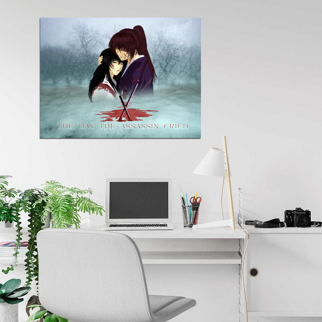 Rurouni Kenshin Trust And Betrayal Anime Manga Art Wall Art Print Poster