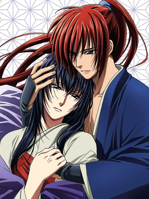 Rurouni Kenshin Trust And Betrayal Himura Kenshin Yukishiro Tomoe Anime Manga Art Wall Art Print Poster