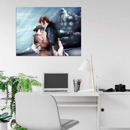 Rurouni Kenshin Anime Manga Art Wall Art Print Poster