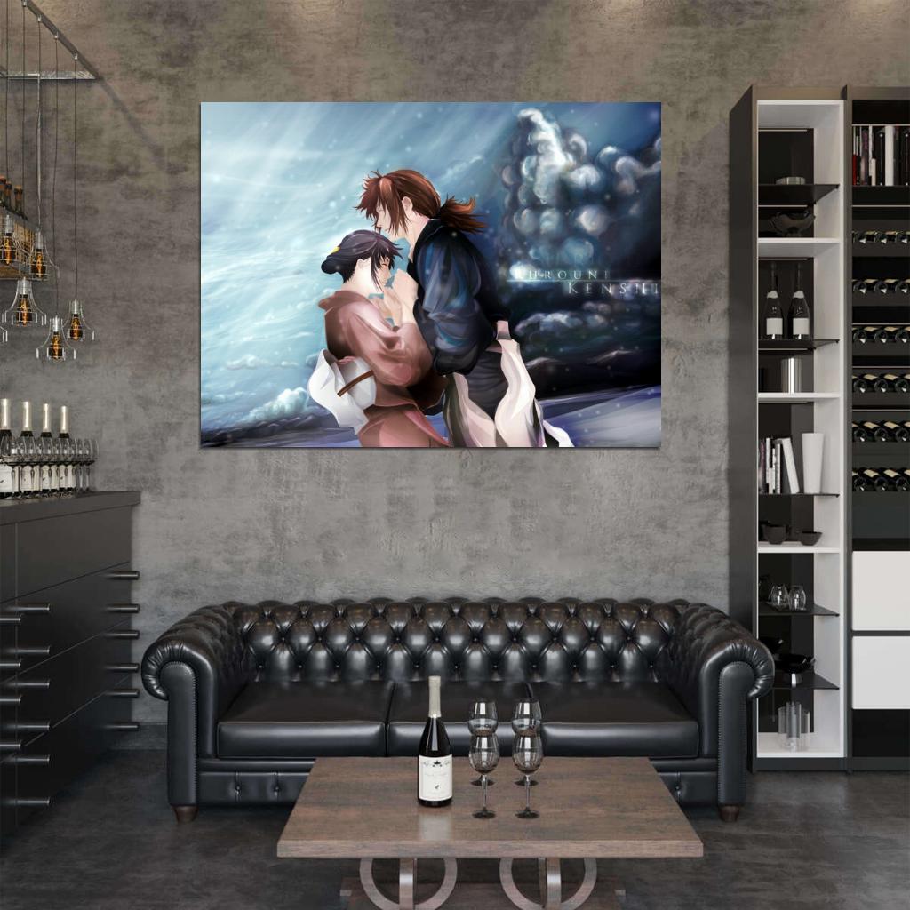 Rurouni Kenshin Anime Manga Art Wall Art Print Poster