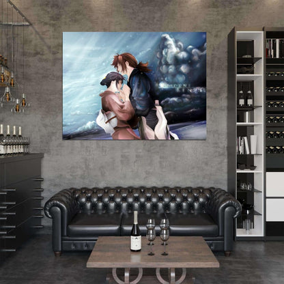 Rurouni Kenshin Anime Manga Art Wall Art Print Poster