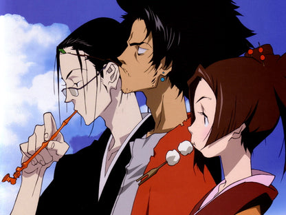 Samurai Champloo Characters Painting Anime Manga Art Wall Art Print Poster