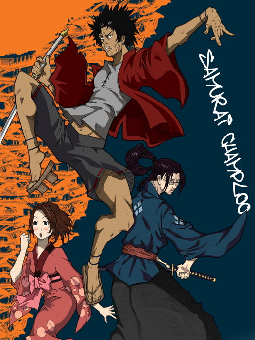 Samurai Champloo Characters Cool Jump Anime Manga Art Wall Art Print Poster