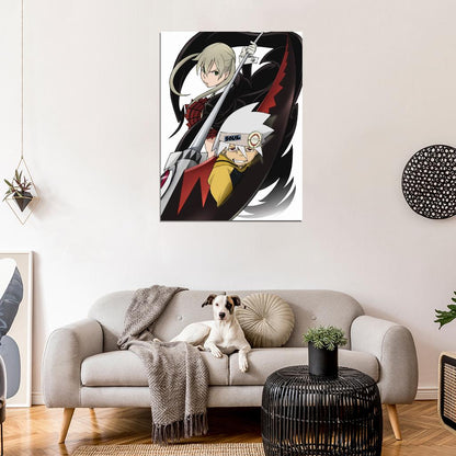 Soul Eater Maka Albarn Soul Eater Anime Manga Art Wall Art Print Poster