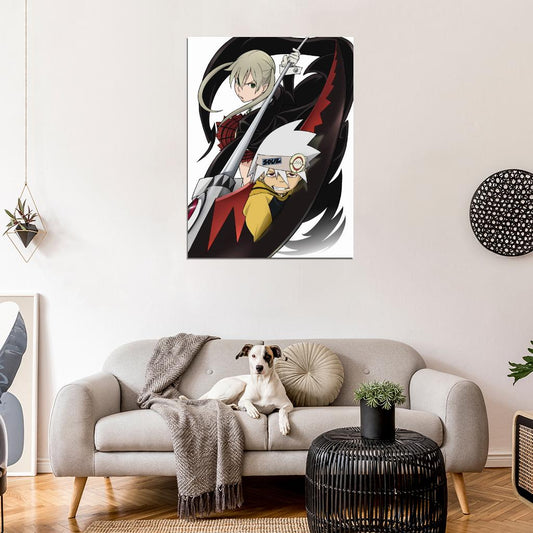 Soul Eater Maka Albarn Soul Eater Anime Manga Art Wall Art Print Poster