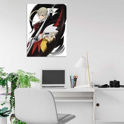 Soul Eater Maka Albarn Soul Eater Anime Manga Art Wall Art Print Poster