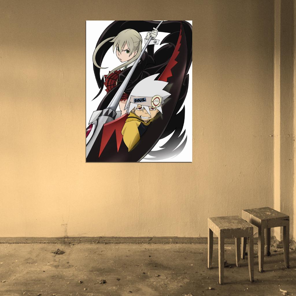 Soul Eater Maka Albarn Soul Eater Anime Manga Art Wall Art Print Poster