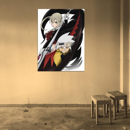 Soul Eater Maka Albarn Soul Eater Anime Manga Art Wall Art Print Poster