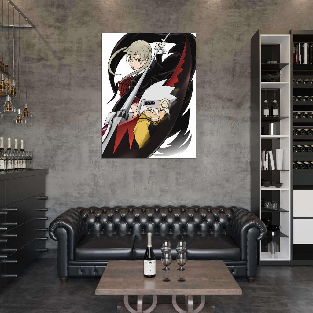 Soul Eater Maka Albarn Soul Eater Anime Manga Art Wall Art Print Poster