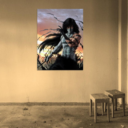Bleach Mugetsu Ichigo Painting Anime Manga Art Wall Art Print Poster