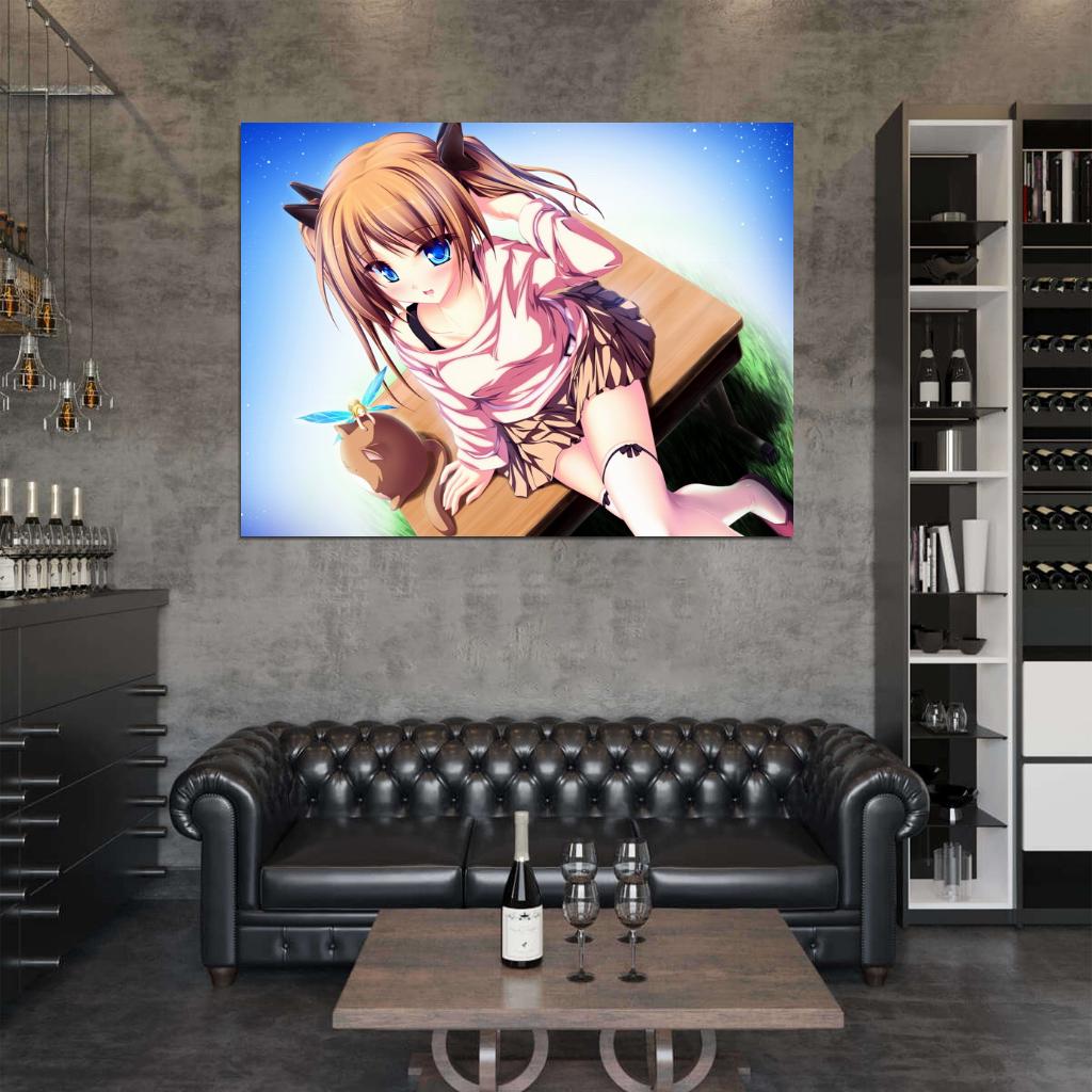 Suzukaze No Melt Hisagihara Ui Anime Manga Art Wall Art Print Poster