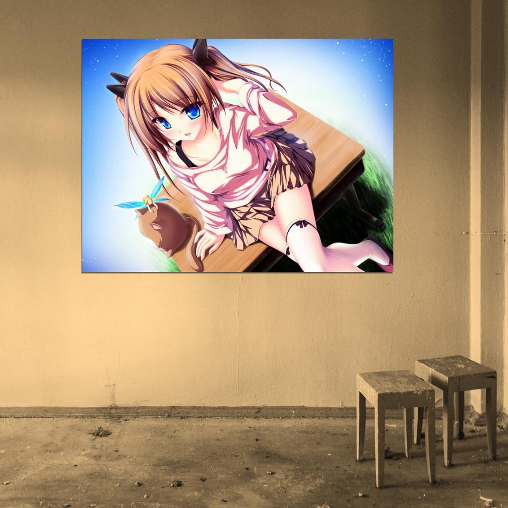 Suzukaze No Melt Hisagihara Ui Anime Manga Art Wall Art Print Poster