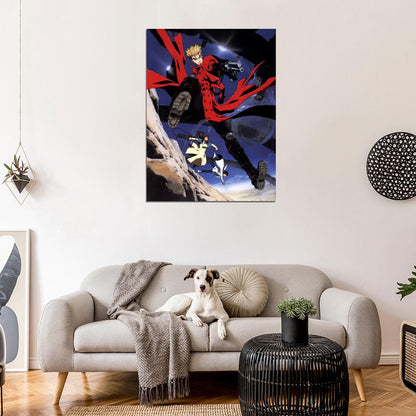 Trigun Vash The Stampede Painting Anime Manga Art Wall Art Print Poster