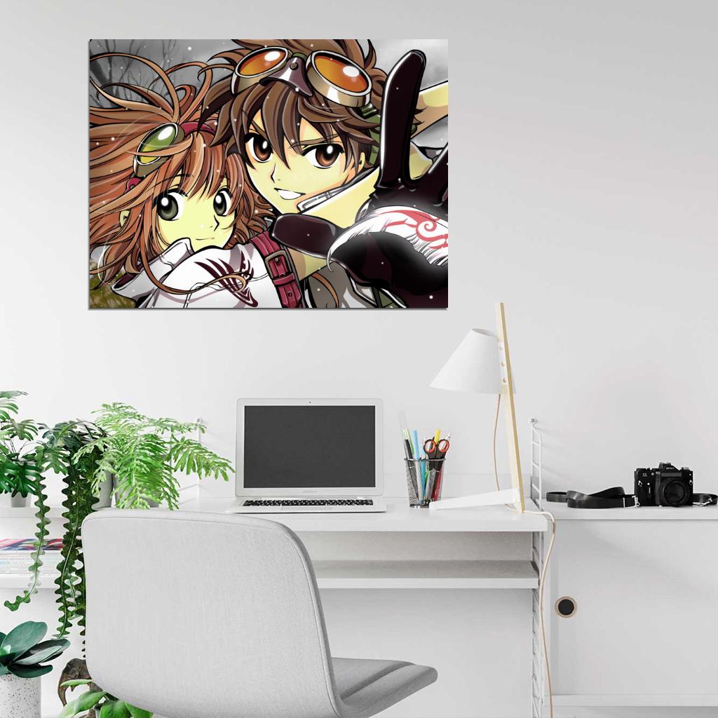 Tsubasa Reservoir Chronicle Anime Manga Art Wall Art Print Poster
