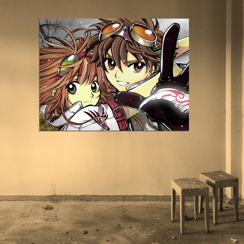 Tsubasa Reservoir Chronicle Anime Manga Art Wall Art Print Poster