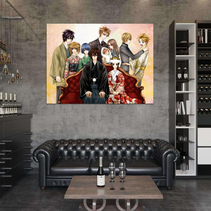 Vampire Knight Characters Anime Manga Art Wall Art Print Poster