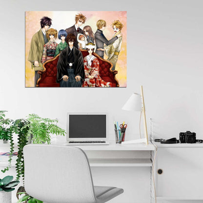 Vampire Knight Characters Anime Manga Art Wall Art Print Poster