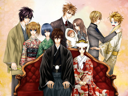 Vampire Knight Characters Anime Manga Art Wall Art Print Poster